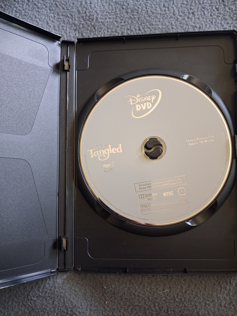 Disney Tangled Dvd - Picture 2 of 3